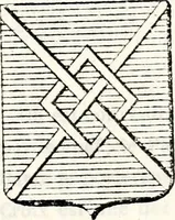 An illustration from Traité élémentaire du blason (1872)