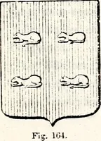 An illustration from Traité élémentaire du blason (1872)