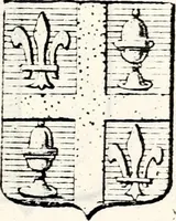 An illustration from Traité élémentaire du blason (1872)