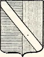 An illustration from Traité élémentaire du blason (1872)
