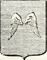 An illustration from Traité élémentaire du blason (1872)