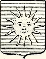 An illustration from Traité élémentaire du blason (1872)