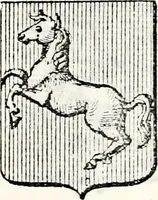 An illustration from Traité élémentaire du blason (1872)