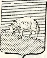 An illustration from Traité élémentaire du blason (1872)