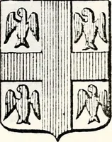 An illustration from Traité élémentaire du blason (1872)