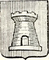 An illustration from Traité élémentaire du blason (1872)