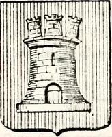 An illustration from Traité élémentaire du blason (1872)