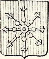 An illustration from Traité élémentaire du blason (1872)