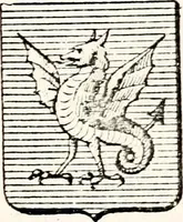 An illustration from Traité élémentaire du blason (1872)