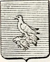 An illustration from Traité élémentaire du blason (1872)