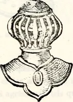 An illustration from Traité élémentaire du blason (1872)