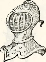 An illustration from Traité élémentaire du blason (1872)
