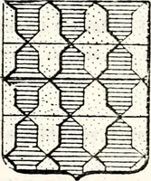 An illustration from Traité élémentaire du blason (1872)