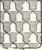 An illustration from Traité élémentaire du blason (1872)