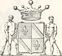 An illustration from Traité élémentaire du blason (1872)