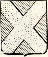 An illustration from Traité élémentaire du blason (1872)