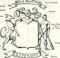 An illustration from Traité élémentaire du blason (1872)