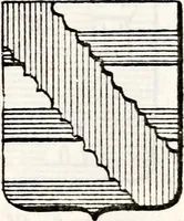 An illustration from Traité élémentaire du blason (1872)