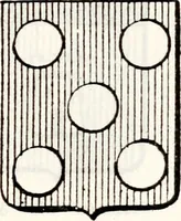 An illustration from Traité élémentaire du blason (1872)
