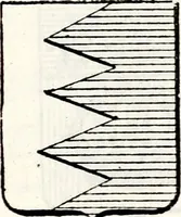 An illustration from Traité élémentaire du blason (1872)