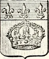 An illustration from Traité élémentaire du blason (1872)