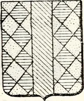 An illustration from Traité élémentaire du blason (1872)