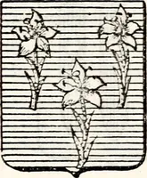 An illustration from Traité élémentaire du blason (1872)