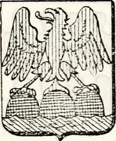 An illustration from Traité élémentaire du blason (1872)