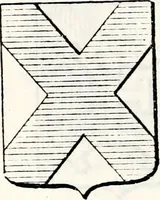 An illustration from Traité élémentaire du blason (1872)