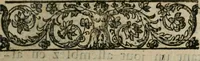 An illustration from Traitté de la situation du paradis terrestre. A messievrs de l'Academie françoise (1641)