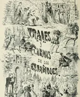 An illustration from Trajes y armas de los españoles desde los tiempos prehistóricos hasta los primeros años del siglo XIX (1877)
