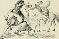 An illustration from Trajes y armas de los españoles desde los tiempos prehistóricos hasta los primeros años del siglo XIX (1877)