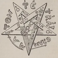 An illustration from Transcendental magic, its doctrine and ritual, (1910)