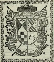 An illustration from Tratado de medias annatas de los beneficios, prestamos, y capellanias, &c (1698)