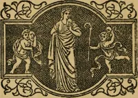 An illustration from Tratado único y singular del origin de los Indios del Perú, Méjico, Santa Fé y Chile (1891)