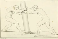An illustration from El tratado de la pintura (1784)