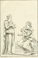 An illustration from El tratado de la pintura (1784)