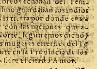 An illustration from Tratado vnico, y singular del origen de los indios occidentales del Piru, Mexico, Santa Fè, y Chile.. (1681)