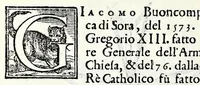 Picture 64 of 64 from Trattato de gli huomini illvstri di Bologna : diviso in tre parti : nella prima parte si contegono i prelati, nella seconda i titolari, & nella terza i dottori, i caualieri, i capitani, et il senato (1590), leaf 128