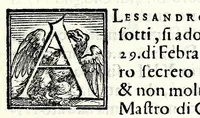Picture 13 of 64 from Trattato de gli huomini illvstri di Bologna : diviso in tre parti : nella prima parte si contegono i prelati, nella seconda i titolari, & nella terza i dottori, i caualieri, i capitani, et il senato (1590), leaf 39
