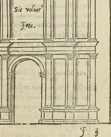 An illustration from Trattato del' intrar in Milano di Carlo V C. sempre aug. : con le proprie figure de li Archi, & per ordine, li nobili vassalli & prencipi & signori cesarei (1541)