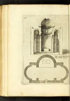 An illustration from Trattato delle piante & immagini de sacri edifizi di Terra Santa : disegnate in Ierusalemme secondo le regole della prospettiua, & uera misura della lor grandezza (1620)