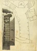 An illustration from Trattato delle piante & immagini de sacri edifizi di Terra Santa : disegnate in Ierusalemme secondo le regole della prospettiua, & uera misura della lor grandezza (1620)