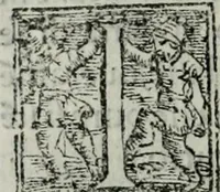 An illustration from Trattato dell'imbrigliare, maneggiare, et ferrare cavalli : diviso in tre parti, con alcvni discorsi sopra la natura di caualli, con disegni di briglie, maneggi, & di caualieri a cauallo, & de ferri d'esso (1556)