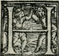 An illustration from Trattato dell'imbrigliare, maneggiare, et ferrare cavalli : diviso in tre parti, con alcvni discorsi sopra la natura di caualli, con disegni di briglie, maneggi, & di caualieri a cauallo, & de ferri d'esso (1556)