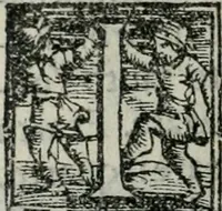 An illustration from Trattato dell'imbrigliare, maneggiare, et ferrare cavalli : diviso in tre parti, con alcvni discorsi sopra la natura di caualli, con disegni di briglie, maneggi, & di caualieri a cauallo, & de ferri d'esso (1556)