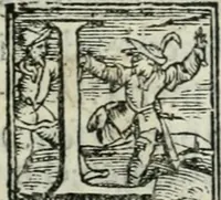 An illustration from Trattato dell'imbrigliare, maneggiare, et ferrare cavalli : diviso in tre parti, con alcvni discorsi sopra la natura di caualli, con disegni di briglie, maneggi, & di caualieri a cauallo, & de ferri d'esso (1556)