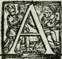 An illustration from Trattato dell'imbrigliare, maneggiare, et ferrare cavalli : diviso in tre parti, con alcvni discorsi sopra la natura di caualli, con disegni di briglie, maneggi, & di caualieri a cauallo, & de ferri d'esso (1556)