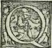 An illustration from Trattato dell'imbrigliare, maneggiare, et ferrare cavalli : diviso in tre parti, con alcvni discorsi sopra la natura di caualli, con disegni di briglie, maneggi, & di caualieri a cauallo, & de ferri d'esso (1556)