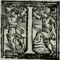 An illustration from Trattato dell'imbrigliare, maneggiare, et ferrare cavalli : diviso in tre parti, con alcvni discorsi sopra la natura di caualli, con disegni di briglie, maneggi, & di caualieri a cauallo, & de ferri d'esso (1556)